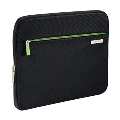 Abbildung von Leitz, Universale Schutzhülle für 10 Zoll Tablet, E Book Reader, Smartphones, Akkupacks, Ladegeräte, Polyester, Complete, Schwarz, 62930095