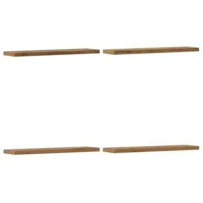 Abbildung von vidaXL Wandregal Wandboard Regalboard Regal Wandregale 4 Stk Artisan Eiche 40x10x1,5 c
