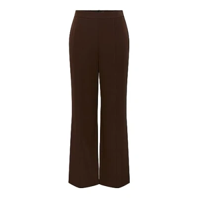 Abbildung von Pieces Pcbossy WIDE NOOS Stoffhose, Damen, Größe: Small, Chicory coffee