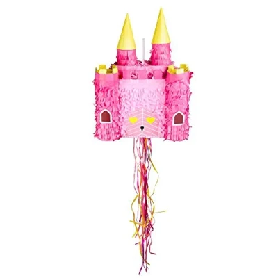 Abbildung von Prinzessinnen Schloss Pinata 40x26x16cm
