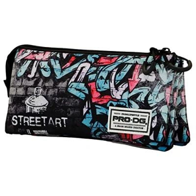 Abbildung von PRODG Street Art FAN Dreifach Federmäppchen, Mehrfarbig