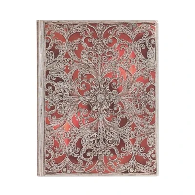 Abbildung von Garnet (Silver Filigree Collection) Ultra Unlined Softcover Flexi Journal: softcover, 100 gsm, ribbon marker, memento pouch, elastic closure