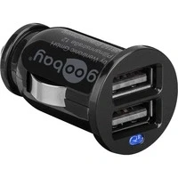 Abbildung von GOOBAY USB Lader KFZ, 44177, 2,4 A, 2 fach Ladegerät