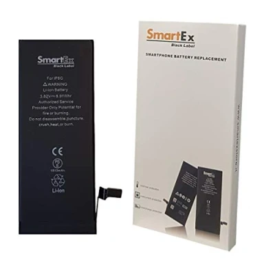 Abbildung von Smartex® Black Label Akku Batterie kompatibel mit iPhone 6 1810 mAh 2 Jahre Garantie