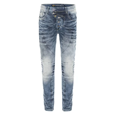 Abbildung von Cipo &amp; Baxx Jeans Tapered Fit, Herren, Größe: 29x32, Blue