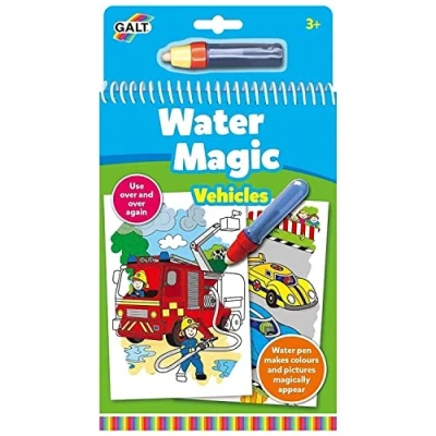Abbildung von Galt Malbuch Water Magic Fahrzeuge