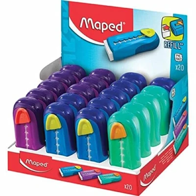 Abbildung von Maped 109800 Radiergummi Universal Stick (Sortiert)