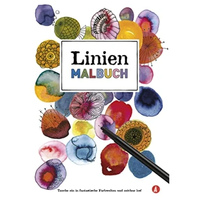 Abbildung von Das Linienmalbuch: Du malst die Linien Kreativ entspannen und dabei einzigartige Kunstwerke erschaffen mit inversem Malen