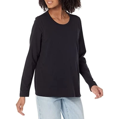 Abbildung von Amazon Essentials Damen Still T Shirt, Schwarz, M