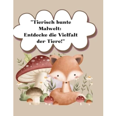 Abbildung von &quot;Tierisch bunte Malwelt: Entdecke die Vielfalt der Tiere!&quot;