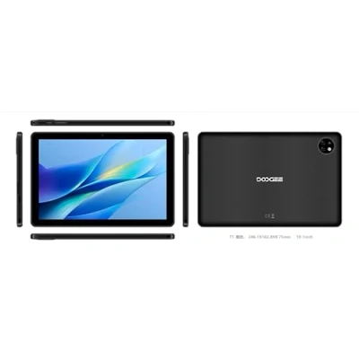 Abbildung von DOOGEE T10W Android 14 Tablet 10 Zoll, mit Tastatur und Stift, Maus Hülle, 9GB RAM +128GB ROM (1TB TF), 8000mAh, LTE, 4G Dual SIM Tablet/OTG/TÜV SÜD/GPS/Widevine L1