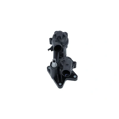 Abbildung von NRF 725316 Kühlwasserthermostat 83 mit Sensor, Dichtring Gehäuse VOLKSWAGEN: GOLF 5 Schrägheck, 6, Passat B7 Variant, AUDI: A3 Schrägheck