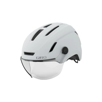 Abbildung von Giro Unisex Erwachsene Evoke LED MIPS Helme, Matte Chalk, S