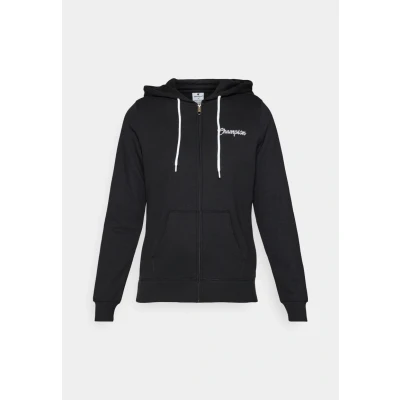 Abbildung von Champion Graphic FULL ZIP Hoodie Sweatjacke, Herren, Größe: Large, Black