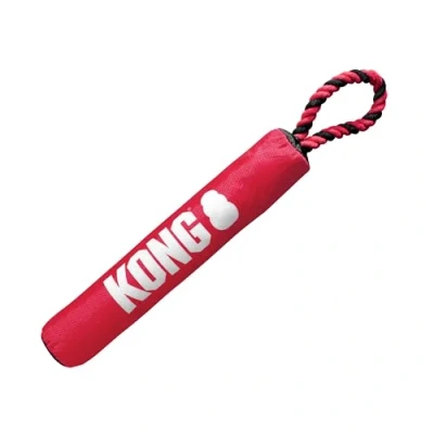 Abbildung von Kong Signature Stick With Rope Hundespielzeug ...