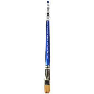 Abbildung von Winsor &amp; Newton 5306113 Cotman Aquarell Synthetikhaar Pinsel 666 Ein Strich Pinsel, langer Stiel mit exzellenter Sprungkraft, Farbtragekraft und Punktgenauigkeit 1/2 &quot;