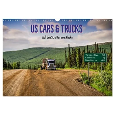 Abbildung von US Cars &amp; Trucks in Alaska (Wandkalender 2025 DIN A3 quer), CALVENDO Monatskalender