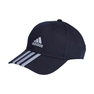 Abbildung von adidas Sportswear 3 Stripes Twill Baseball Cap, Größe: XS/S, Legend ink white