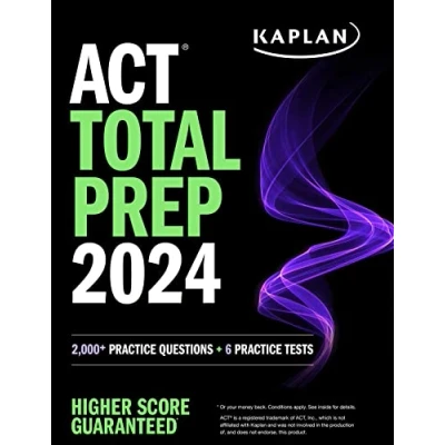 Abbildung von ACT Total Prep 2024: Includes 2,000+ Practice Questions + 6 Tests (Kaplan Test Prep)