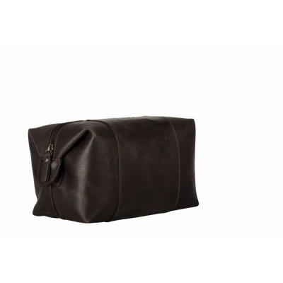 Abbildung von Leonhard Heyden Dakota Toilettas brown Kosmetiktasche