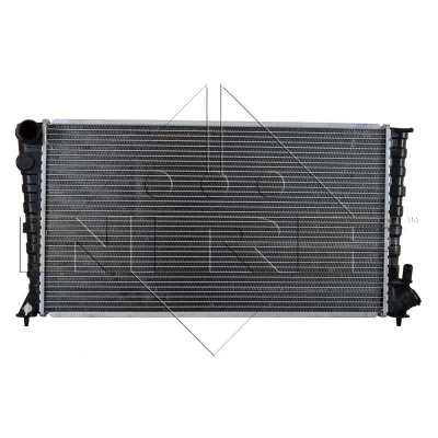 Abbildung von NRF EASY FIT 509510 Kühler, Motorkühlung Aluminium 669 366 34 mit Anbauteilen Kühlrippen gelötet CITROËN: Berlingo / First I kfzteile,