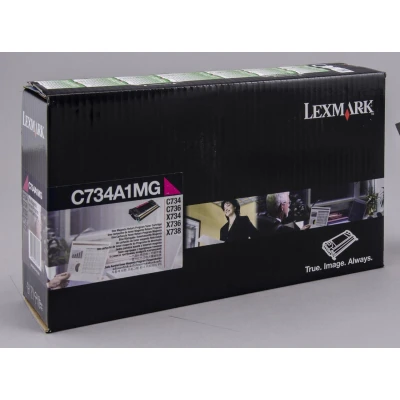 Abbildung von Lexmark C734A1MG Magenta Toner