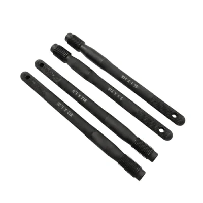 Abbildung von ZKTOOL 4 Stück Automobil Radausrichtungsschraube, M12 x P1,25 P1,5 M14 SST, Radführungsstift, Radpositionierungsstift, Radmontageführungswerkzeug, Radaufhängungsschraube,