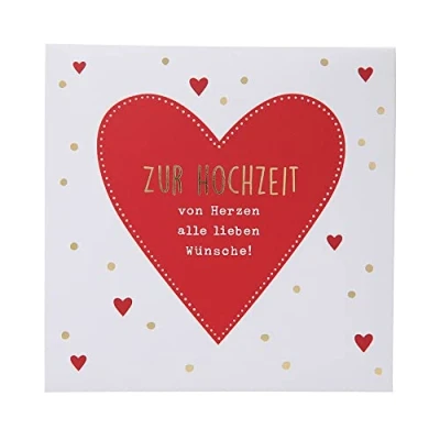 Abbildung von Depesche 0011694 046 Pop up Glückwunschkarte zur Hochzeit Klappkarte mit Musik, Lichtelementen und einem originellen Spruch, Geburtstagskarte inkl. Umschlag, Format 15,5 x cm