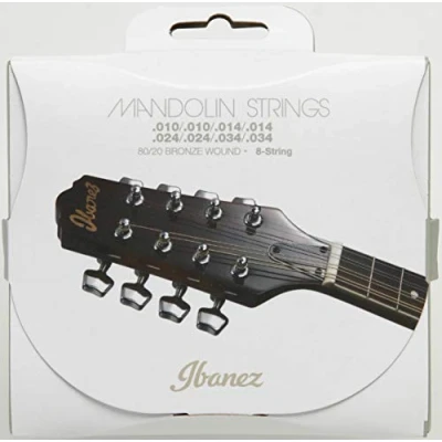 Abbildung von Ibanez Bronze Wound 80/20 Mandolin String Set Light Gauge