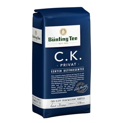 Abbildung von Bünting Tee C.K. Privat Echter Ostfriesentee 5er Pack loser Schwarztee 5 x 500g