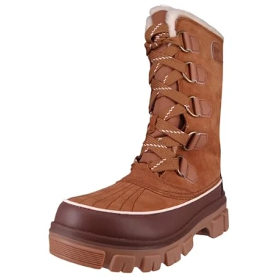 Abbildung von Sorel Torino V Tall Waterproof w Damen (Braun 9,5 40.5 EU)