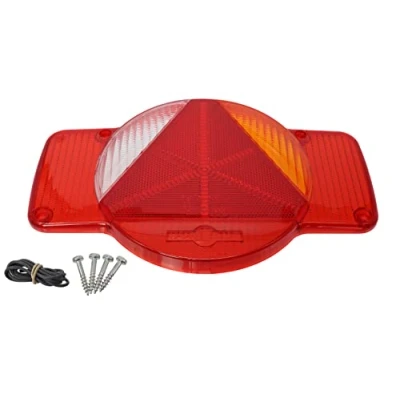 Abbildung von trailer parts4u Lichtscheibe original Humbaur rechts Blinker Standlicht Bremse 12V PKW Anhänger