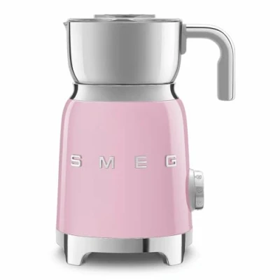 Abbildung von smeg Milchaufschäumer mff11pkeu milchaufschaumer pink 50s design