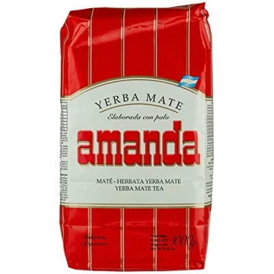Abbildung von Amanda Yerba Mate Tee Tradicional 1kg aus Argentinien Detox und Energie Getränk