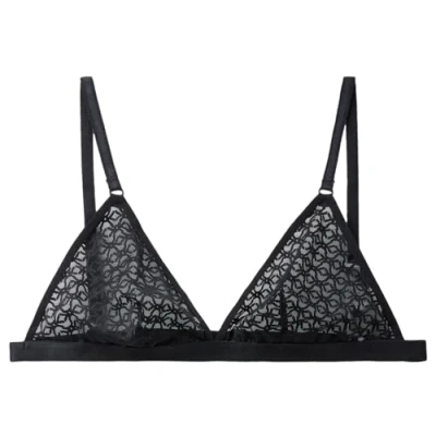 Abbildung von United Colors of Benetton Monogram Triangel BH, Damen, Größe: Medium, Black