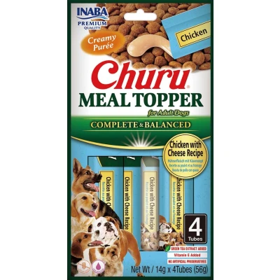Abbildung von Inaba Churu Meal Topper Hundesnack Huhn mit Käse