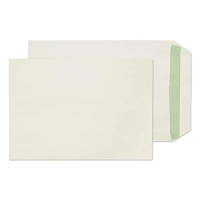 Abbildung von Blake Purely Environmental RE6455 Flora Recycling Versandtasche Selbstklebend Natural Weiß C5 229 x 162 mm 90 g/m² 500 Stück