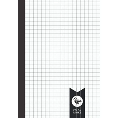 Abbildung von Lineatur 7 Kariert A5: Ohne Rand Große Kästchen x 7mm Rechenheft Matheheft Notizbuch 110 Seiten 55 Blatt beidseitig