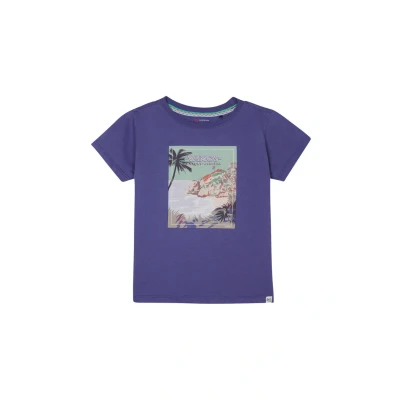 Abbildung von Noppies Leachville Tshirt print für Kinder, Größe: 92, Skipper blue