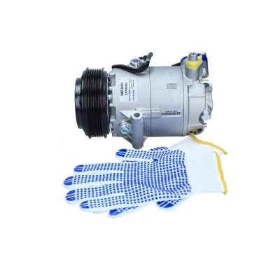 Abbildung von MAXGEAR AC330029 Kompressor DV9 12V PAG 46 YF R1234yf, R134a mit Kompressoröl, Dichtring VOLKSWAGEN: up! Schrägheck, Polo V Limousine
