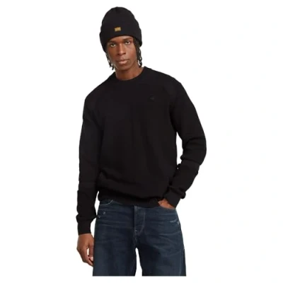 Abbildung von G STAR Detailed Strickpullover, Herren, Größe: XXL, Dk black