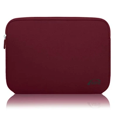 Abbildung von AIPIE Laptoptasche 15 15.6 Zoll Stoßfest 38x27x2.5 cm Laptop Notebook Tasche Aktentasche Herren Business Laptophülle Kompatibel Acer, Asus, Dell, Lenovo Sleeve Case Hülle Schutzhülle Rot 15,6