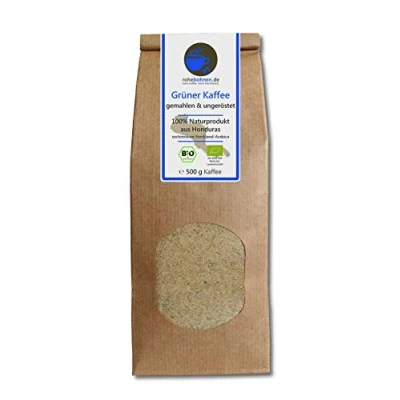 Abbildung von Grüner Kaffee bio gemahlen Honduras (Rohkaffee 500g)