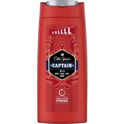 Abbildung von Old Spice Captain 3 in 1 Duschgel &amp; Shampoo für Männer, 675 ml