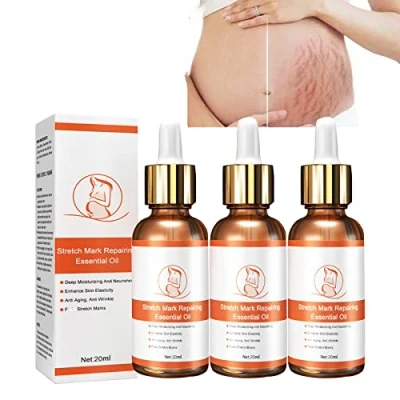 Abbildung von 2/3/4PCS Stretch Mark Repair Essential Oil,Stretch Oil for Pregnancy,Pregnancy to Prevent Marks,Remove Marks,For Scar Postpartum (3PCS)