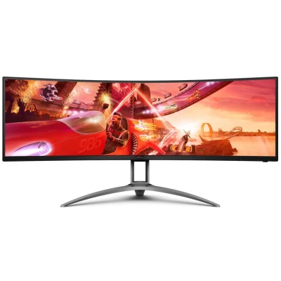 Abbildung von AOC AG493QCX Curved Gaming Monitor (124 cm/49 &quot;, 3840 x 1080 px, Full HD, 1 ms Reaktionszeit, 144 Hz, VA LCD)