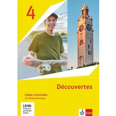 Abbildung von Découvertes 4. Ausgabe 1. oder 2. Fremdsprache: Cahier d&#039;activités mit Mediensammlung Lernjahr (Découvertes. Fremdsprache ab 2020)