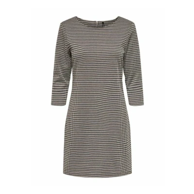 Abbildung von ONLY Onlbrilliant 3/4 Check NOOS Freizeitkleid, Damen, Größe: XS, Black