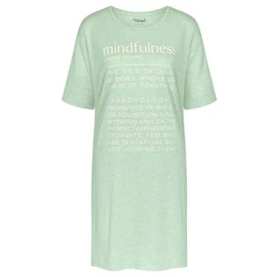 Abbildung von Triumph Damen Nightdresses NDK SSL 10 CO/MD Nightgown, GREEN LIGHT Combination, 40