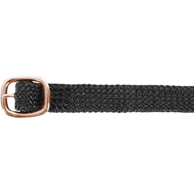 Abbildung von Waldhausen Sporenriemen Premium Nylon Schwarz/Rosegold 43cm